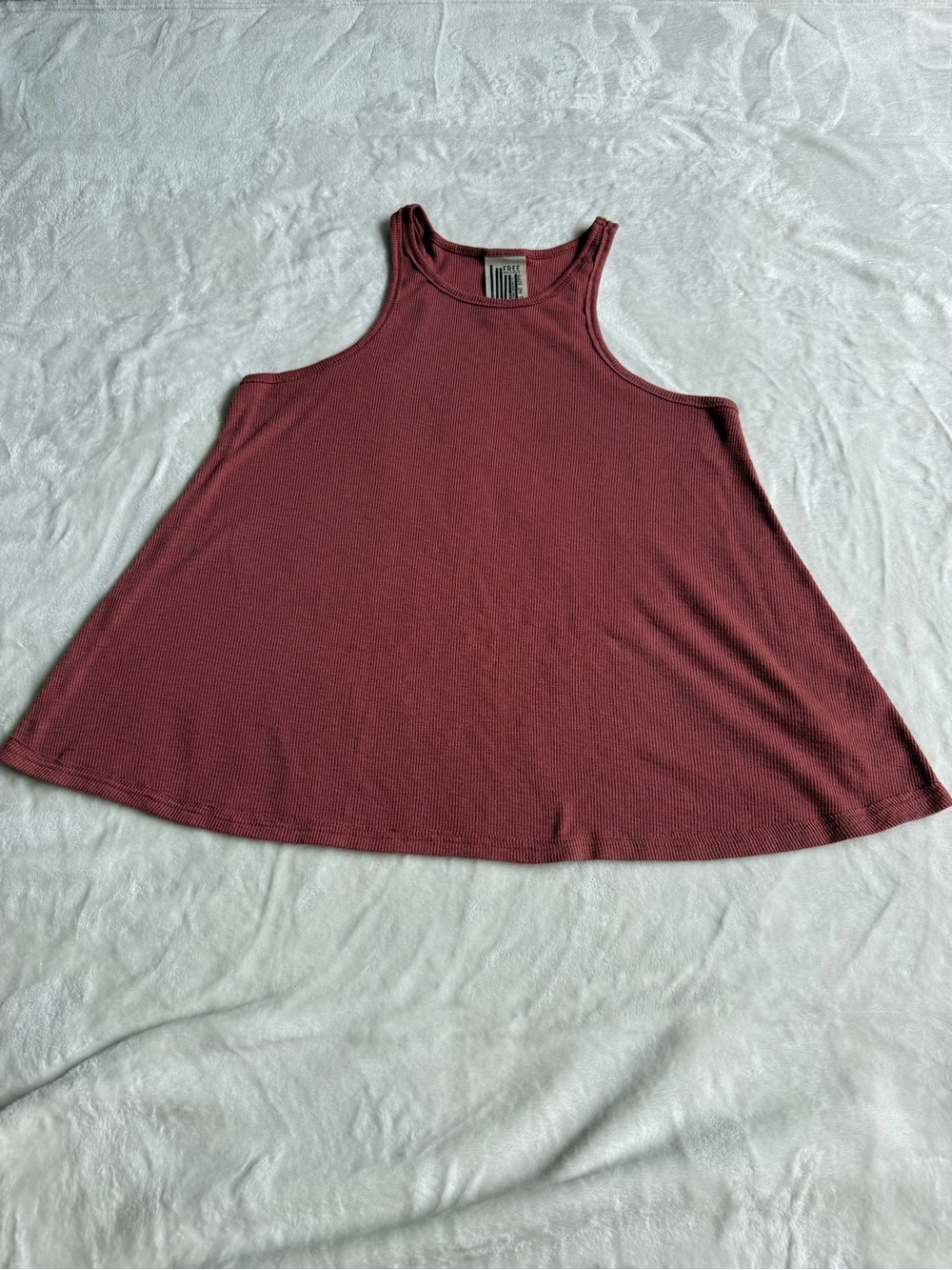 We The Free Maroon Swing Tank Top - Picture 2 of 7